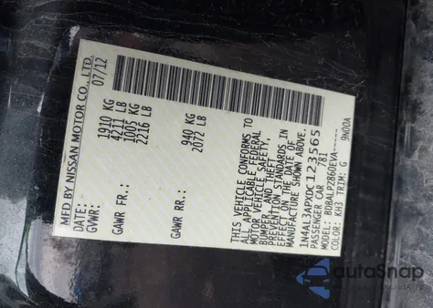 2013 Nissan Altima 2.5 from USA, damaged, VIN 1N4AL3APXDC123565